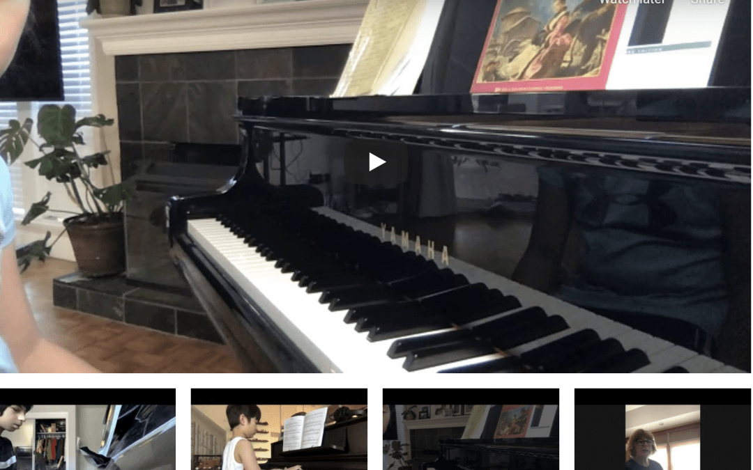 Emilia Piano Studio | Online Piano Recital Practice